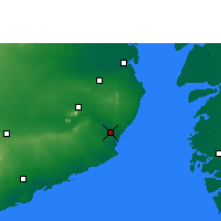 Nearby Forecast Locations - Talaja - карта
