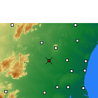 Nearby Forecast Locations - Tirukoilur - карта