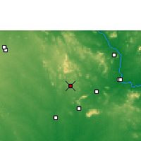 Nearby Forecast Locations - Yellandu - карта