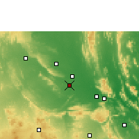 Nearby Forecast Locations - Yerraguntla - карта