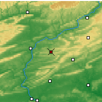 Nearby Forecast Locations - Shamokin - карта