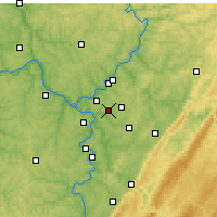 Nearby Forecast Locations - Monroeville - карта