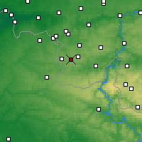 Nearby Forecast Locations - Фруашапель - карта