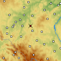 Nearby Forecast Locations - Бловице - карта