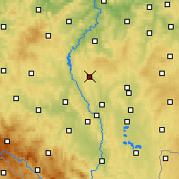 Nearby Forecast Locations - Милевско - карта