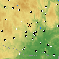 Nearby Forecast Locations - Велька-Битеш - карта