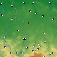 Nearby Forecast Locations - Гоздница - карта