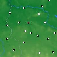 Nearby Forecast Locations - Новогруд-Бобжаньски - карта