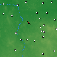 Nearby Forecast Locations - Поддембице - карта
