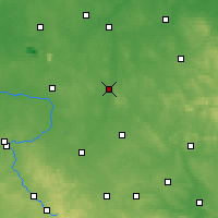 Nearby Forecast Locations - Пшедбуж - карта
