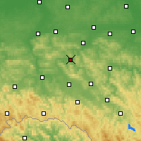 Nearby Forecast Locations - Стшижув - карта