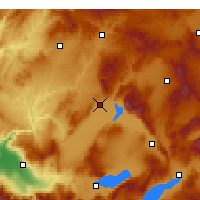 Nearby Forecast Locations - Çivril - карта