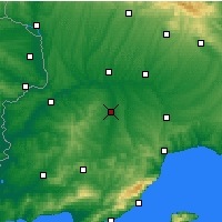 Nearby Forecast Locations - Хайраболу - карта