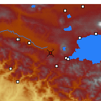 Nearby Forecast Locations - Güroymak - карта