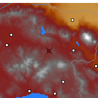 Nearby Forecast Locations - Diyadin - карта