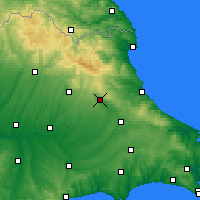 Nearby Forecast Locations - Визе - карта