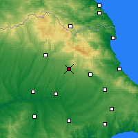 Nearby Forecast Locations - Пынархисар - карта