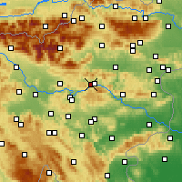 Nearby Forecast Locations - Zagorje ob Savi - карта