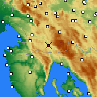 Nearby Forecast Locations - Ilirska Bistrica - карта