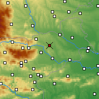 Nearby Forecast Locations - Lenart v Slovenskih Goricah - карта