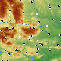 Nearby Forecast Locations - Lovrenc na Pohorju - карта
