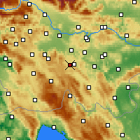 Nearby Forecast Locations - Velike Lašče - карта