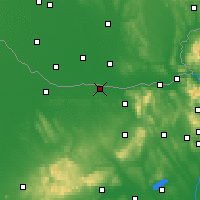 Nearby Forecast Locations - Комаром - карта