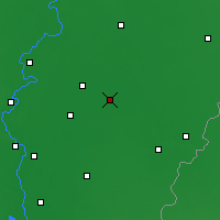 Nearby Forecast Locations - Дьомаэндрёд - карта
