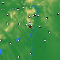Nearby Forecast Locations - Тёрёкбалинт - карта