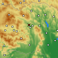 Nearby Forecast Locations - Вельки-Шариш - карта