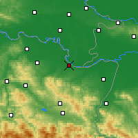 Nearby Forecast Locations - Брчко - карта