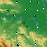 Nearby Forecast Locations - Оджак - карта