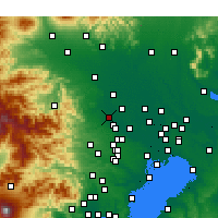 Nearby Forecast Locations - Кавагоэ - карта