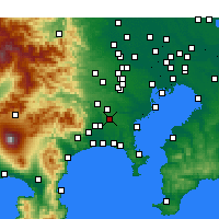 Nearby Forecast Locations - Ямато - карта