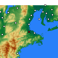 Nearby Forecast Locations - Мацусака - карта