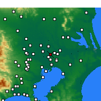 Nearby Forecast Locations - Нагареяма - карта