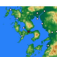 Nearby Forecast Locations - Исахая - карта