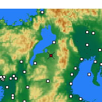 Nearby Forecast Locations - Хигасиоми - карта