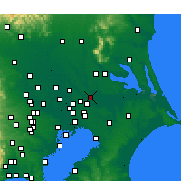 Nearby Forecast Locations - Ториде - карта