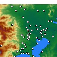 Nearby Forecast Locations - Фудзими - карта