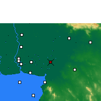 Nearby Forecast Locations - Чаченгсау - карта