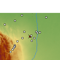 Nearby Forecast Locations - Cotoca - карта