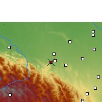 Nearby Forecast Locations - Yapacaní - карта