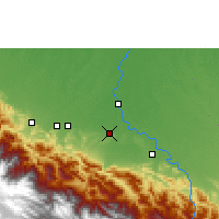 Nearby Forecast Locations - Ivirgarzama - карта