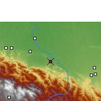 Nearby Forecast Locations - Entre Ríos - карта
