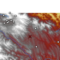 Nearby Forecast Locations - Mizque - карта