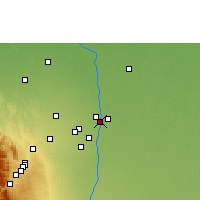 Nearby Forecast Locations - Puerto Pailas - карта