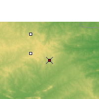 Nearby Forecast Locations - San Rafael de Velasco - карта