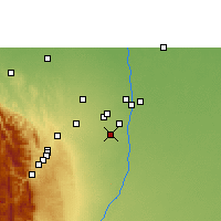 Nearby Forecast Locations - Paurito - карта
