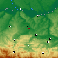 Nearby Forecast Locations - Левски - карта
